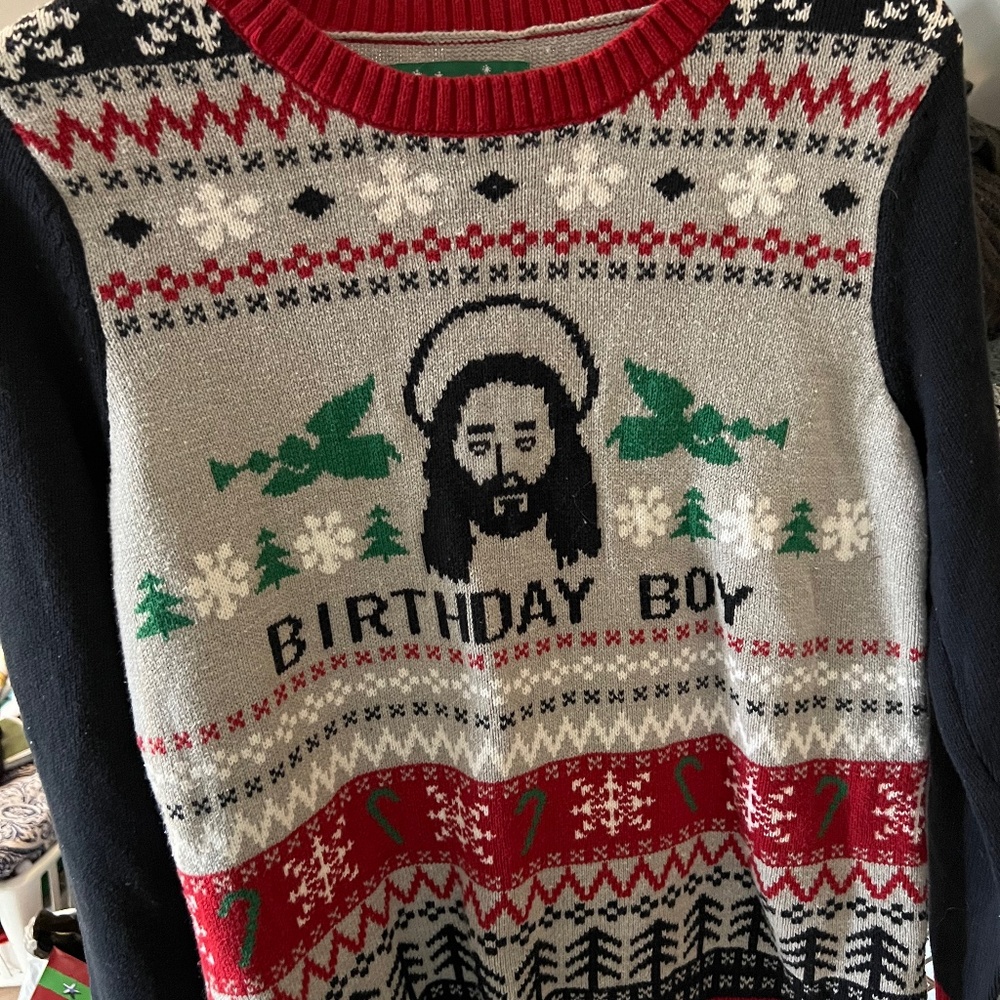 Birthday Boy Jesus Sweater